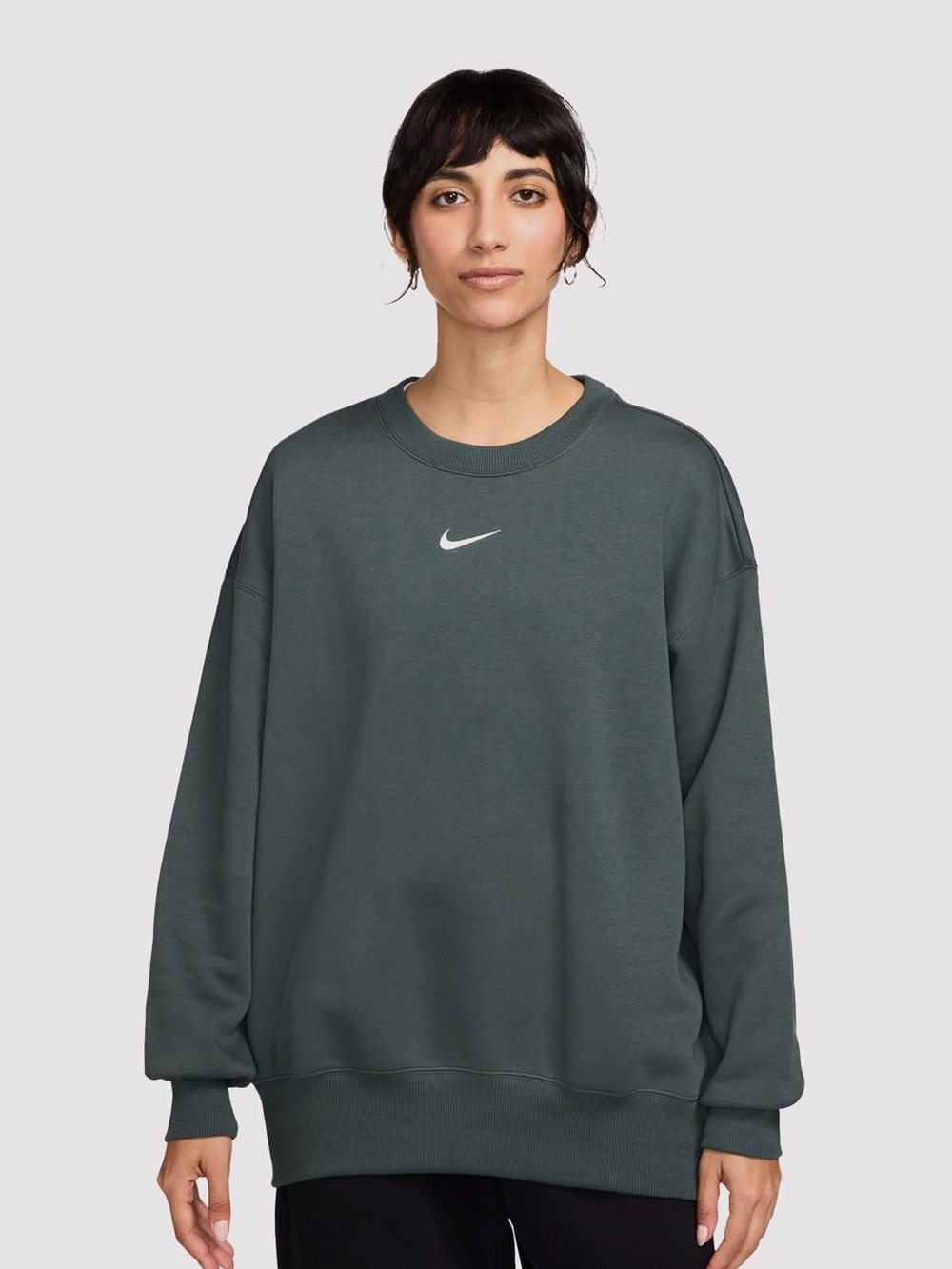 Nike Phoenix Fleece Oversized Crew Neck
Sweatshirt Seaweed